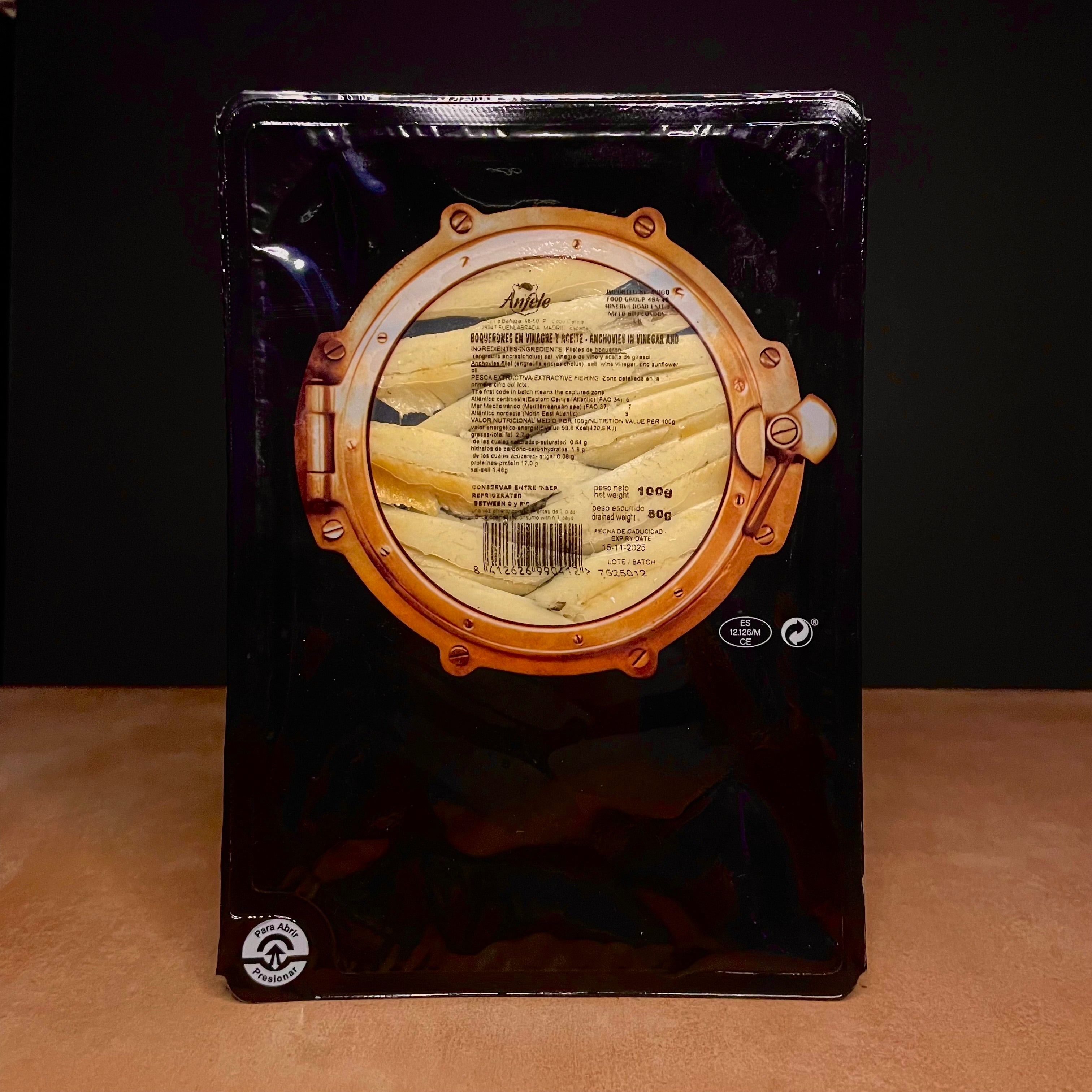 Boquerones.100g Olives&Oils(O&O)